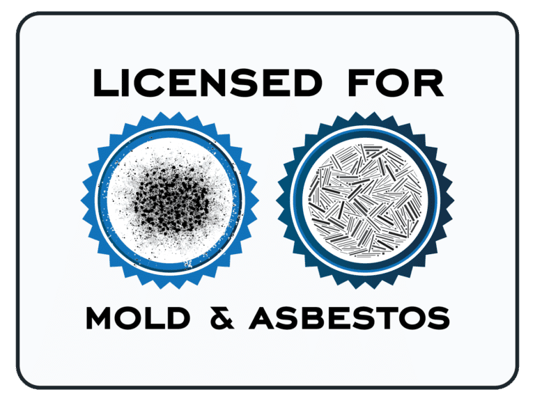 Licensed for Mold & Asbestos